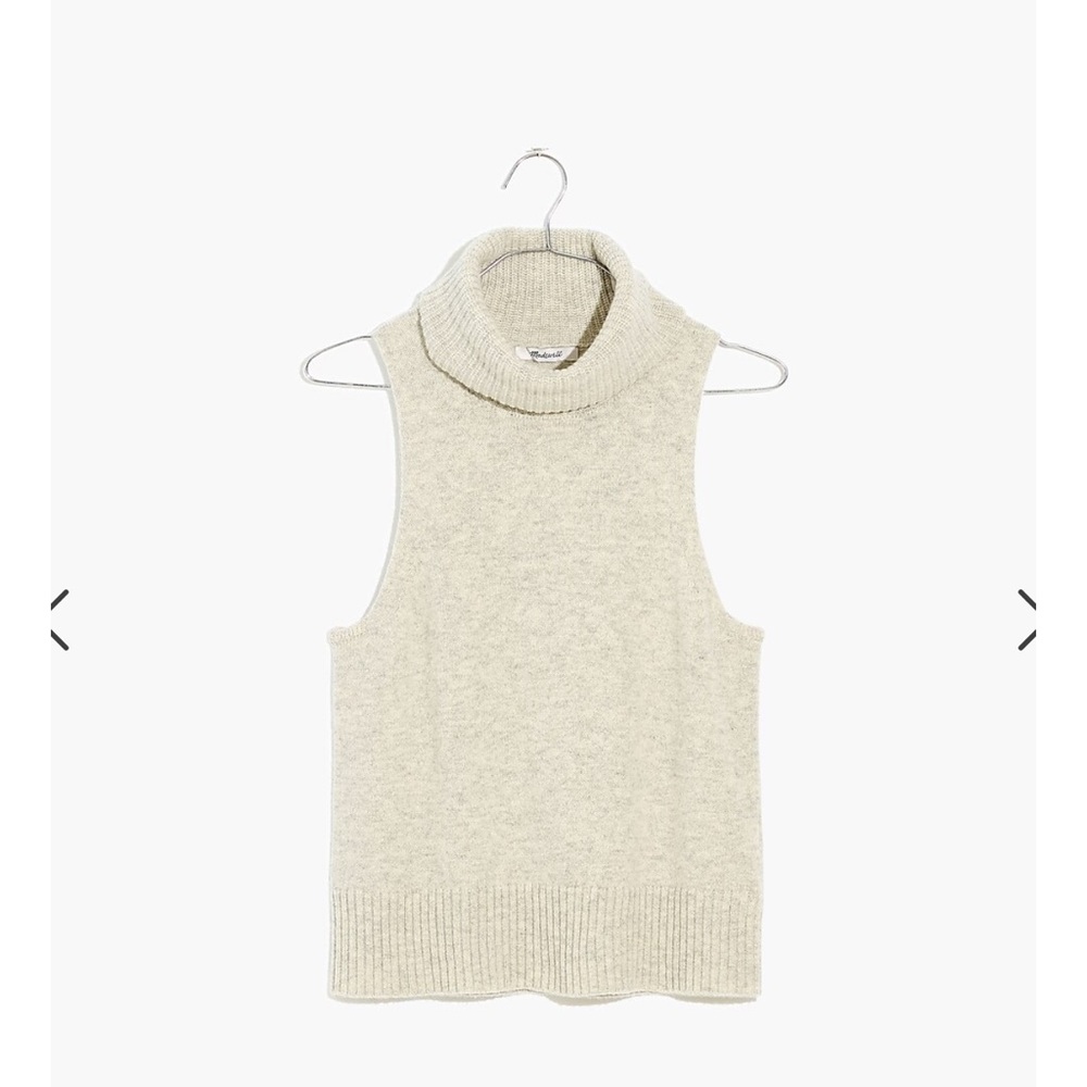 MADEWELL Hallowell Turtleneck Sweater Tank size xs